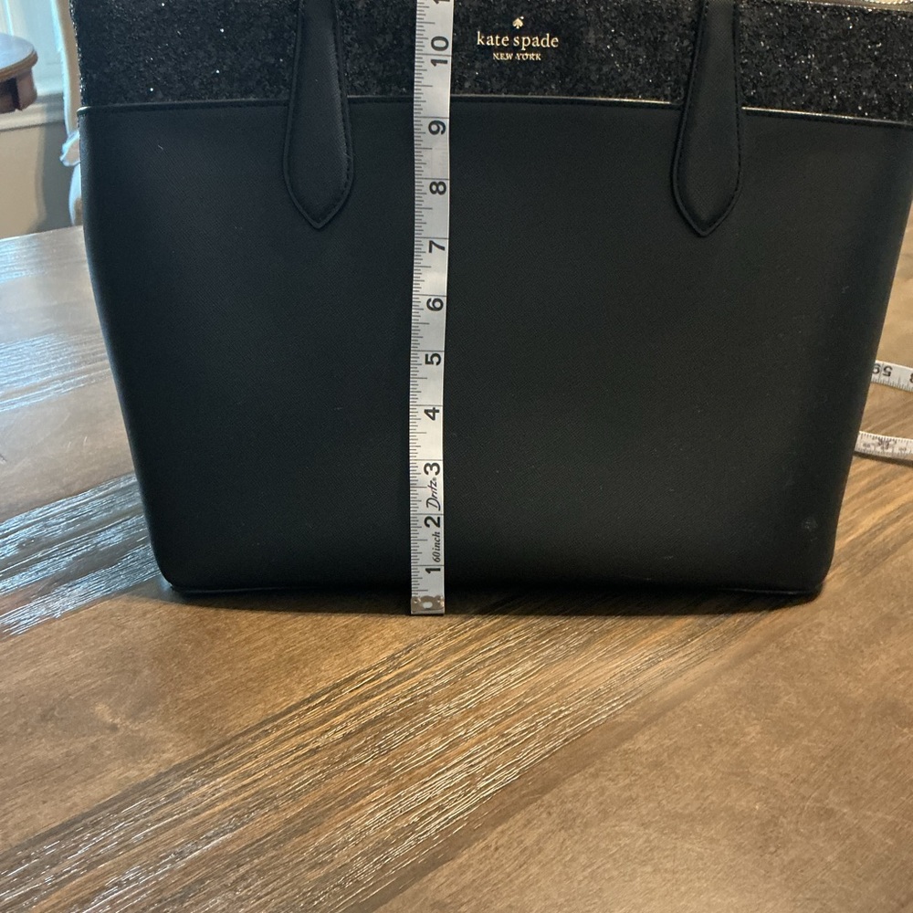 Kate Spade Black and Glitter Tote - Picture 9 of 9